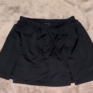 Black Athletic Tennis 🎾 Skort - Classic Performance
